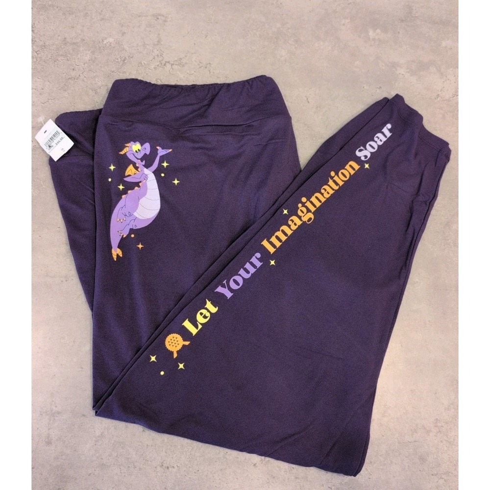 NWT Disney Parks Figment Leggings Size 2XL XXL